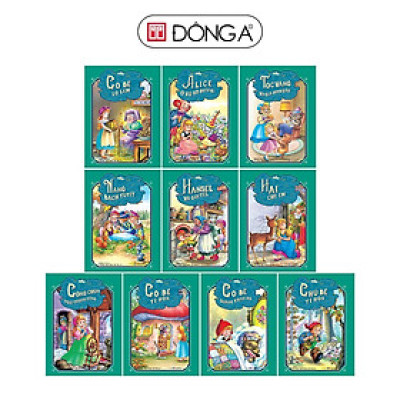 Sách - Bộ Sách Vườn Cổ Tích - Combo 10 Tập - Đông A