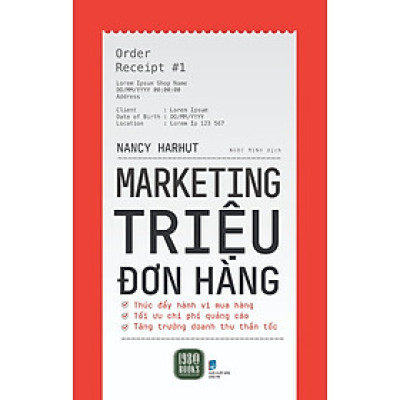 Sách Kinh Tế- Kinh Doanh: Marketing Triệu Đơn Hàng
