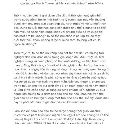 Parenting As An Art - Nghệ Thuật Nuôi Dạy Con - Để Trẻ Khỏe Mạnh, Hạnh Phúc, Và Sáng Tạo