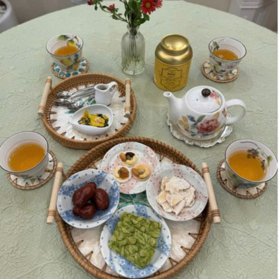 Royal camellia chrysantha Oolong Tea/ Trà Oolong hoa vàng Cung Đình 100g