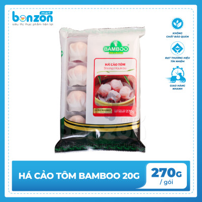  Há cảo tôm BAMBOO 20g (270g)