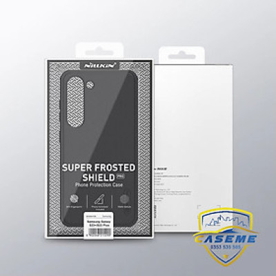 Ốp lưng cho Samsung S23 Ultra, Samsung S23 Plus, Samsung S23, Samsung S23 FE hiệu NILLKIN Super Frosted Shield lưng sần viền mềm, bảo vệ camera, chống sốc, chống trơn, chống vân tay cao cấp - Hàng chính hãng.