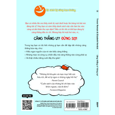 Sách - Kỹ Năng Học Đường - Căng Thẳng Ư? Đừng Sợ! 79K