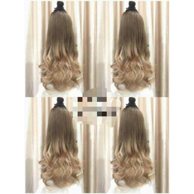 Tóc giả kẹp u omber cao cấp- hình thật