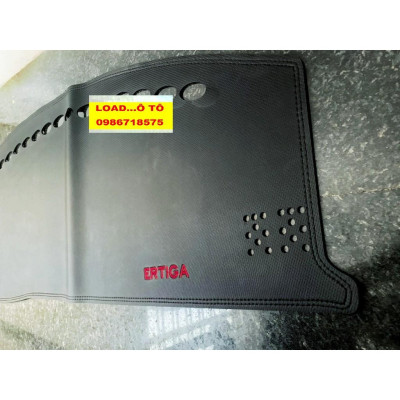 Thảm Chống Nắng Taplo Xe Suzuki Ertiga 2022-2019 Da Carbon, Nhung Lông Cừu Cao Cấp