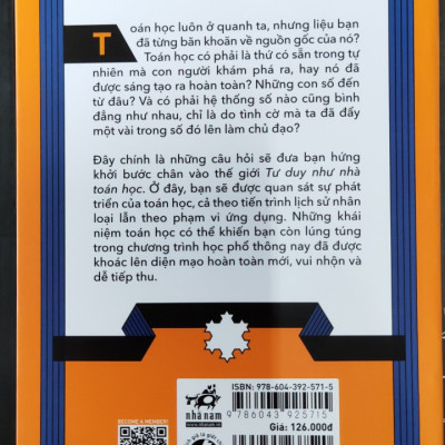 (Combo 2 Cuốn) Tư Duy Như Nhà Toán Học & Tư Duy Như Nhà Tâm Lý Học - Anne Rooney - (bìa mềm)