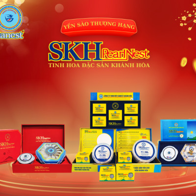 SKHPearlNest Khánh Hòa Đặc sản Yến sào tinh chế tổ thượng hạng hộp 50g