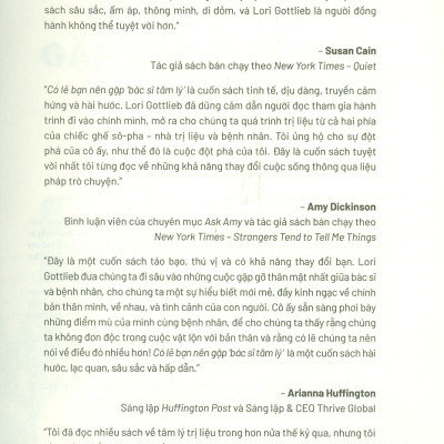 Trạm Đọc Official | Có Lẽ Bạn Nên Gặp "Bác Sĩ Tâm Lý"