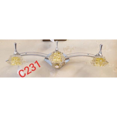 Đèn soi tranh 3 bóng, đèn rọi, đèn trang trí, đèn decor DT