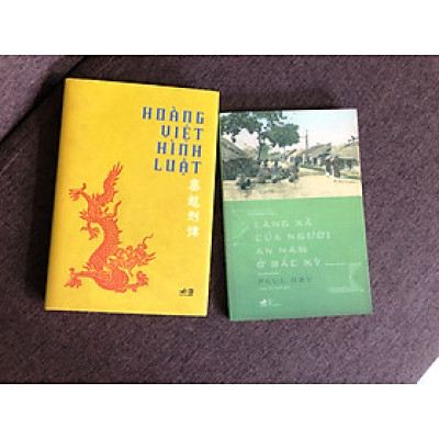 Combo LÀNG XÃ CỦA NGƯỜI AN NAM Ở BẮC KỲ + HOÀNG VIỆT HÌNH LUẬT