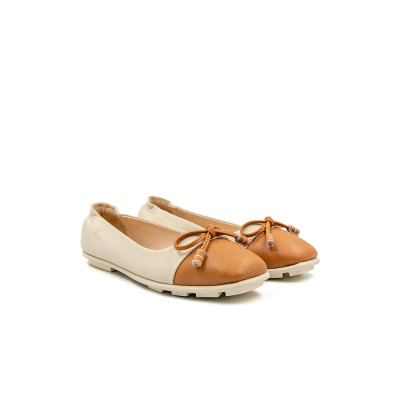 Giày Búp Bê Phối Nơ Da Micro Siêu Nhẹ TMW32302