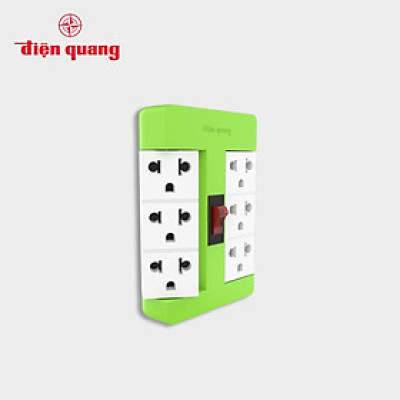 Ổ cắm xoay 90º Điện Quang ĐQ ESK RT 63 (6 lỗ 3 chấu)