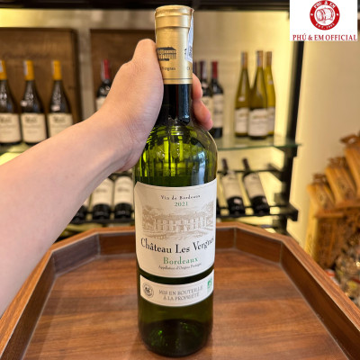 Rượu Vang Trắng Pháp Chateau Les Vergnes