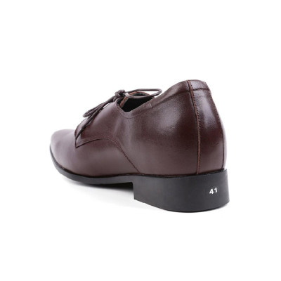 Giày nam tăng chiều cao Huy Hoàng màu đen, nâu HT7189-7716