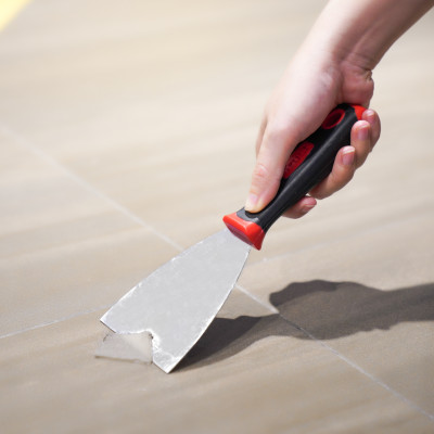 Cái cạo bằng nhựa 8cm HORECA TRUST mã 6981BK