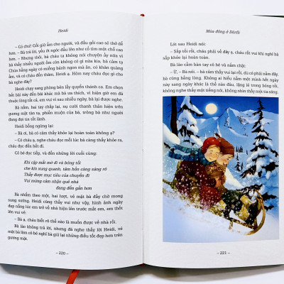 Sách - Heidi (Văn Học Kinh Điển) - Phiên Bản Bìa Cứng - Đông A
