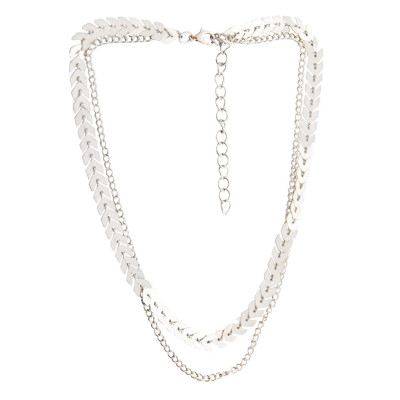 Dây chuyền choker kim loại thời trang