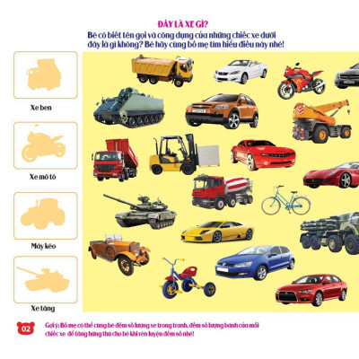 Sách - Rèn Luyện Phát Triển Trí Óc Cho Trẻ 2-6 Tuổi - Bóc Dán Hình Thông Minh IQ EQ CQ - Phương Tiện Giao Thông - Minh Thắng