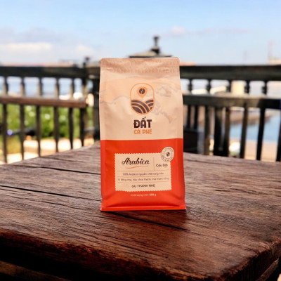 Cà Phê Arabica Nguyên Chất Đất Cà Phê 500g | Pure Arabica Coffee Cầu Đất Đà Lạt - Gu Thanh Nhẹ