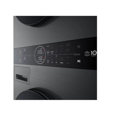 Máy giặt sấy LG WashTower Inverter giặt 14 kg - sấy 10 kg WT1410NHB - Hàng chính hãng - Chỉ giao Hà Nội