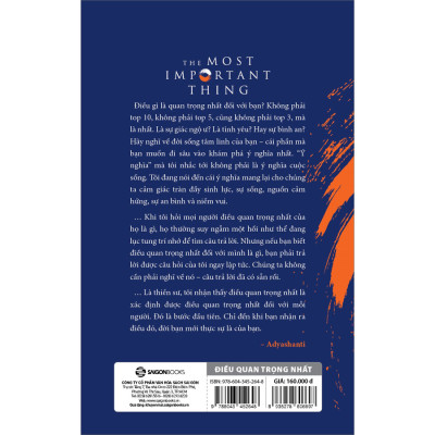 Điều Quan Trọng Nhất - Lẽ thật cuộc đời từ những cơ duyên