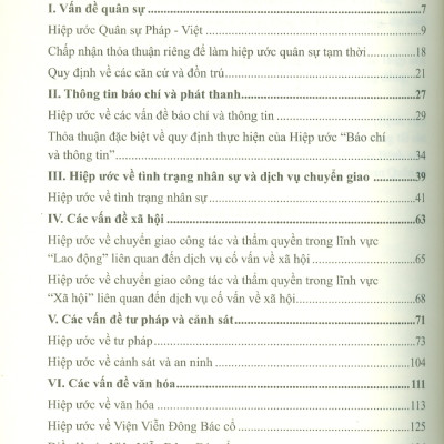 Các Văn Kiện Giữa Chính Phủ Pháp Và Chính Quyền Bảo Đại - Coventions D