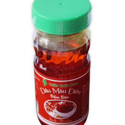 Lốc 6 Chai Dầu Màu Điều Đậm Đặc 100ml Thiên Thiên Food Tạo Màu Đẹp Khi Nấu Bún Bò Huế, Bún Riêu, Cari,...