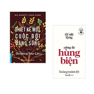 Combo 2 cuốn sách: Thiết Kế Một Cuộc Đời Đáng Sống + Học làm người - Thinh lặng cũng là hùng biện