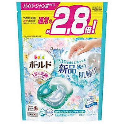 Viên giặt Xả GEL BOLD 4in1 (31Viên. 30 Viên) - NHẬTNỘI ĐỊA