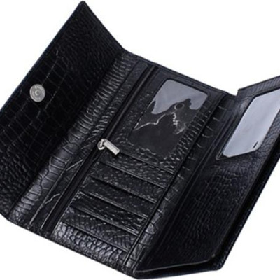 Ví Nữ Huy Hoàng HT3149 (9.5 x 19 cm) - Đen