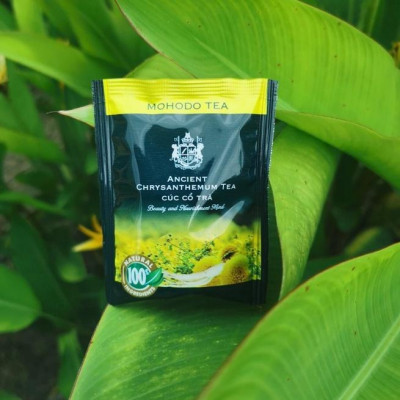Cúc Trà Cổ Mohodo Hương Thơm Thanh Mát Sảng Khoái Dễ Chịu Giúp Dưỡng Nhan Giải Tỏa Căng Thẳng Lẻ Gói 10g