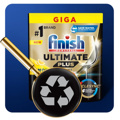 Viên rửa Bát Finish Ultimate Plus Viên cao cấp 14 chức năng - ĐỨC CHÍNH HÃNG