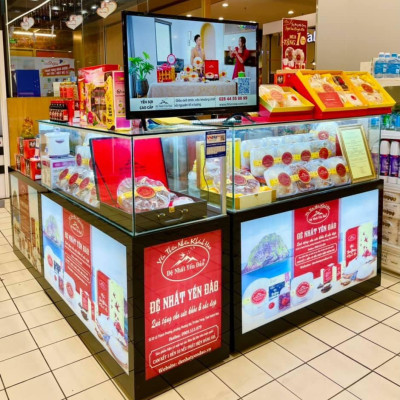 Yến Khánh Hòa - Yến Thô Đảo [Hộp 100g] - Đệ Nhất Yến Đảo - Tăng cường sức đề kháng - Bổ phổi - Hỗ trợ điều trị ung thư - Điều hòa huyết áp - Cải thiện giấc ngủ - Bổ khí dưỡng nhan - Tăng cường sinh lực nam nữ