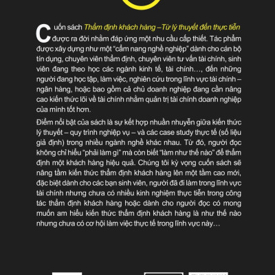 Sách - Thẩm định khách hàng - Từ lý thuyết đến thực tiễn