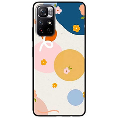 Ốp lưng dành cho Xiaomi Redmi Note 11 5G - Redmi Note 11T - Redmi Note 11S mẫu Hoa Vòng Tròn