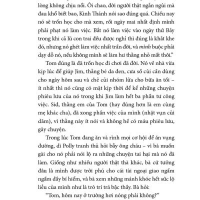 Sách - Những Cuộc Phiêu Lưu Của Tom Sawyer - Bìa Vải