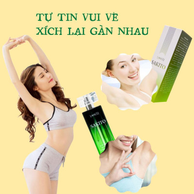 COMBO 6 Lọ Xịt Khử Mùi SAKITO LANCEJ 50ml, Sạch Vùng Nách, Ngăn Tiết Mồ Hôi, Không Ố Vàng Áo