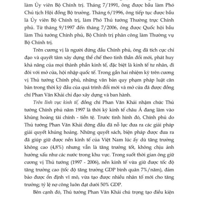 Thủ tướng Phan Văn Khải và những quyết sách chiến lược (Tuyển chọn tài liệu lưu trữ) xuất bản lần thứ hai - bản in 2024