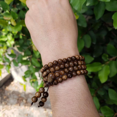 Chuỗi Tràng Hạt 108 6/7/8mm 10-15 tuổi Trầm Tốc Việt - Trầm Hương Tự Nhiên