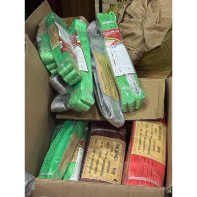 Dây cáp vải cẩu hàng dẹt | Màu theo tải trọng | Đa dạng kích thước