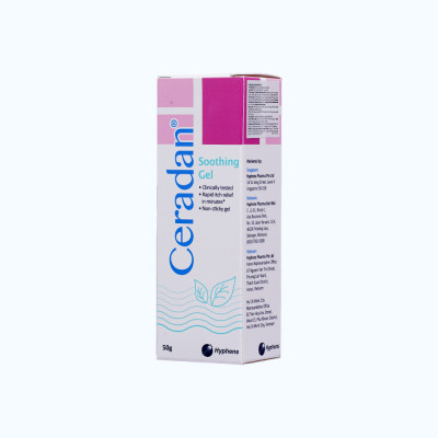Ceradan Gel Soothing Làm dịu da dành cho da ngứa và mẫn đỏ 50g/Túyp