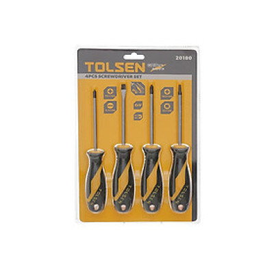 BỘ 4 CÂY TUA VÍT TOLSEN 20180 - HÀNG CHÍNH HÃNG