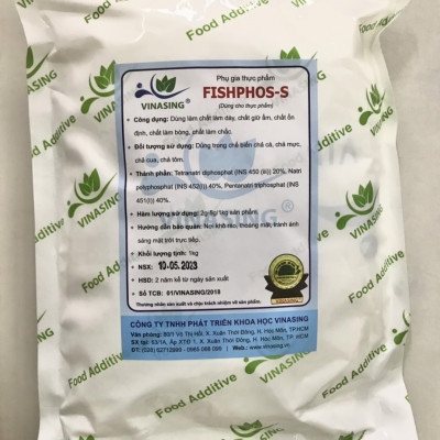 Phụ gia cho chả cá, chả hải sản giòn dai cao cấp - FISPHOS- S