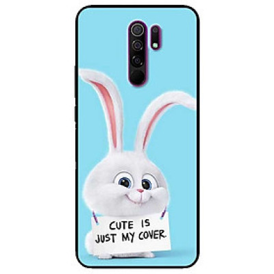 Ốp lưng dành cho Xiaomi Redmi 9 mẫu Thỏ Đeo Bảng