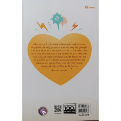 Sách Cách Nuôi Dạy Những Đứa Trẻ Dễ Cáu Giận, Khó Bảo