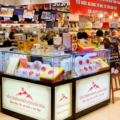 Yến Khánh Hòa - Yến Thô Đảo [Hộp 100g] - Đệ Nhất Yến Đảo - Tăng cường sức đề kháng - Bổ phổi - Hỗ trợ điều trị ung thư - Điều hòa huyết áp - Cải thiện giấc ngủ - Bổ khí dưỡng nhan - Tăng cường sinh lực nam nữ