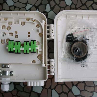 Hộp phối quang 8 sợi ngoài trời ODF 08FO Out - Hàng nhập khẩu