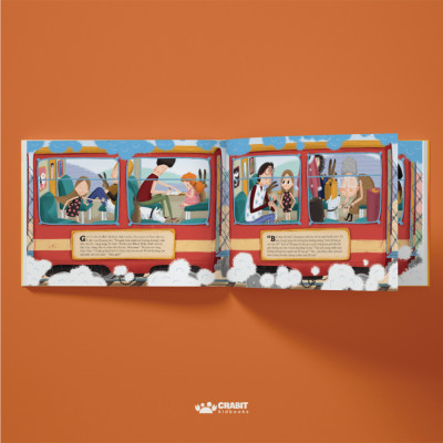 Hỏa Xa Phiêu Lưu Ký - Khám Phám Bảy Lục Địa Trên Thế Giới - Bìa Cứng