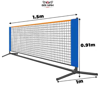 Bộ Khung Lưới Pickleball Mini Từ 1.5m Đến 6m Tháo Lắp Tiện Lợi, Sử Dụng Gia Đình Chính Hãng Đại Nam Sport