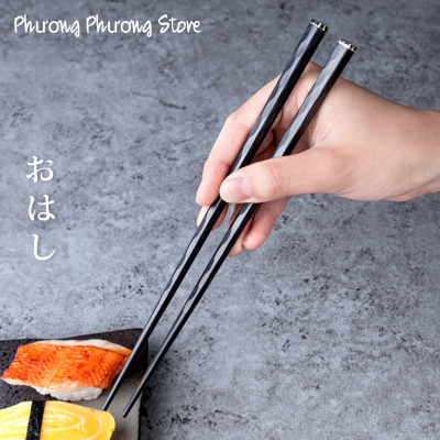 SÉT 5 ĐÔI ĐŨA HOA ANH ĐÀO KHẢM VÀNG KHẢM BẠC CHẤT LIỆU SỢI THỦY TINH CHỊU NHIỆT CAO CẤP